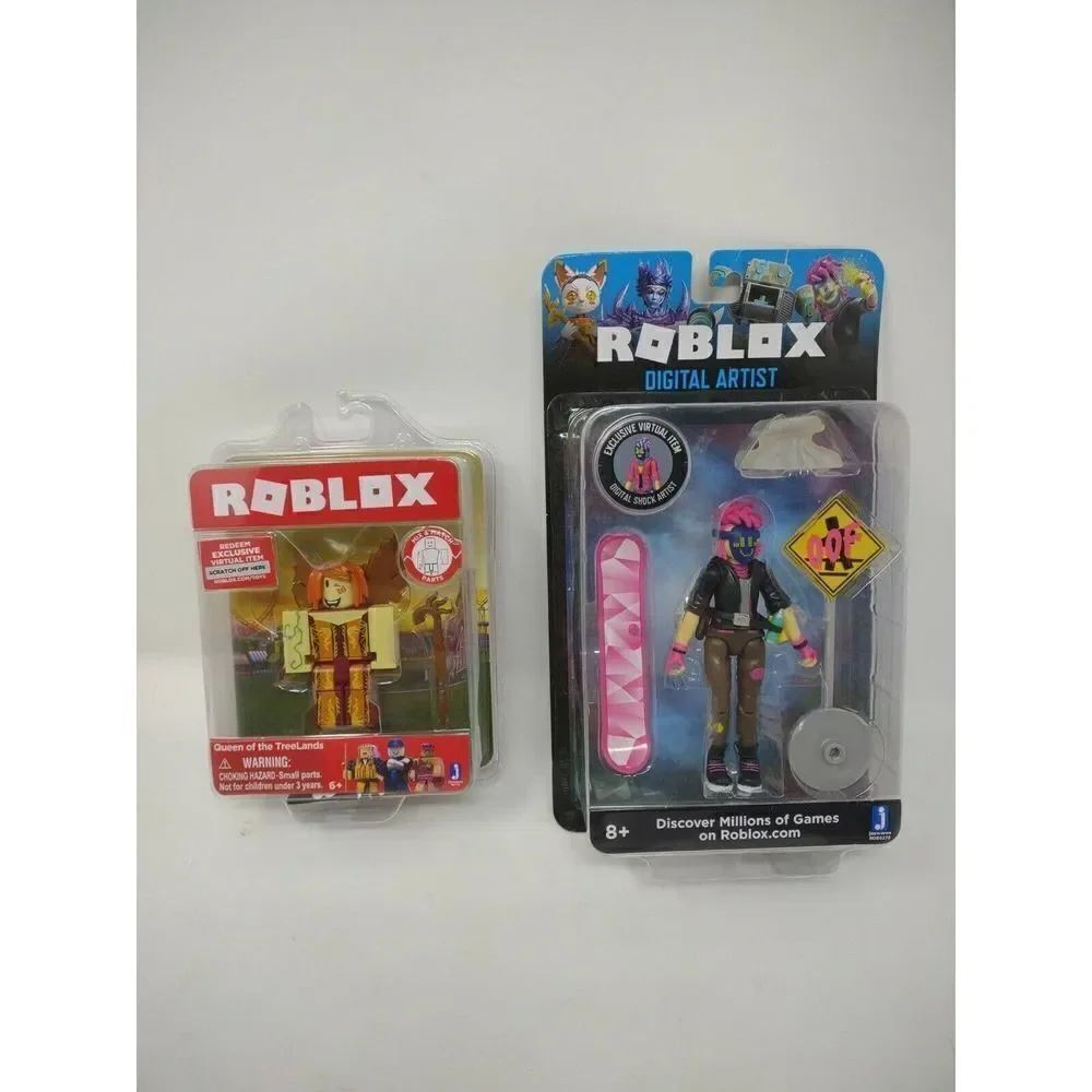 Roblox Queen of The Treelands and Digital Artist Lot with Virtual Item Codes